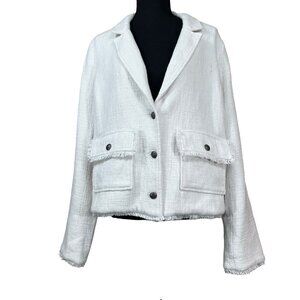 Sundance White Blazer Jacket